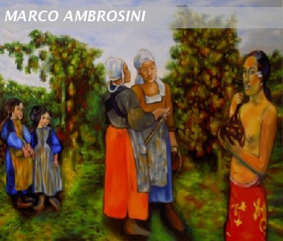 Gauguin in the vineyard